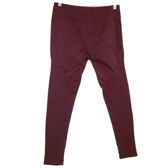 Fabletics | Women's Maroon High-Waist Ribbed Legging (Size XS) - Picture 12 of 12